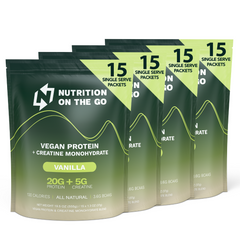 Vegan Protein Powder with Creatine Single-Serve Packets