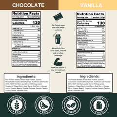 Vegan Protein Powder with Creatine Single-Serve Packets