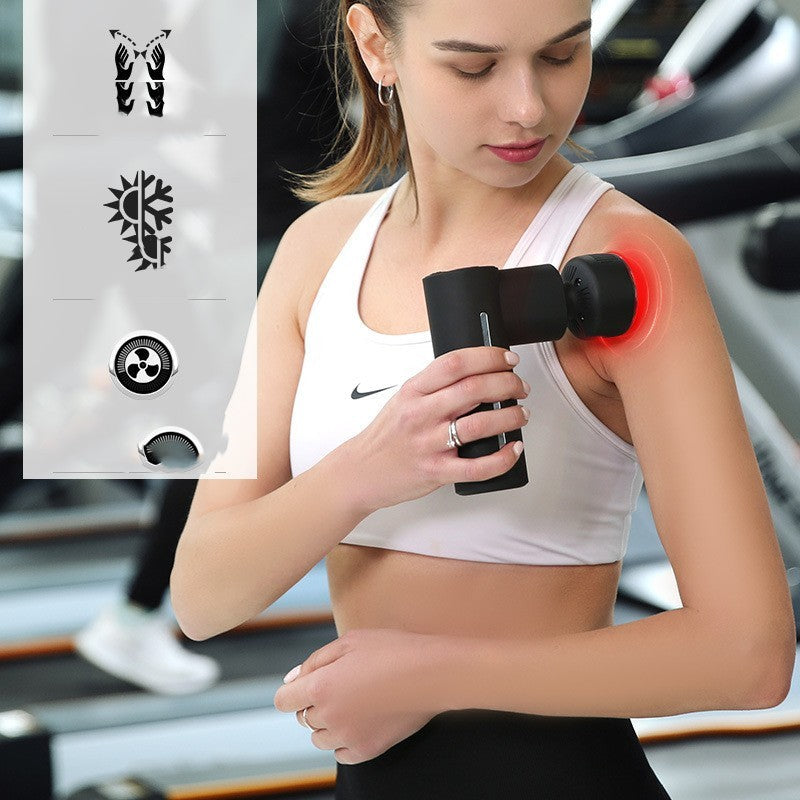 Hot and Cold Muscle Massage Gun for Deep Relaxation