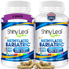 Methylated Bariatric Multivitamin with 45mg Iron Capsules