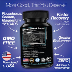 Rapid Rehydr8 Electrolyte Recovery Support Supplement Capsules