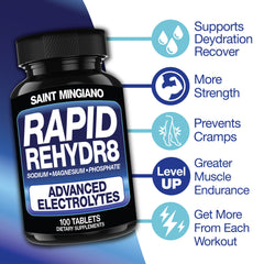 Rapid Rehydr8 Electrolyte Recovery Support Supplement Capsules