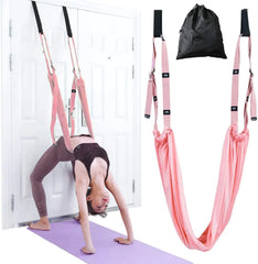 Adjustable Yoga Stretching Strap for Flexibility Training