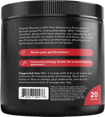 Watermelon Pre-Workout Energy Performance Supplement