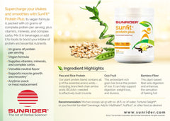 SunFit Protein Plus Vanilla Protein Powder by Sunrider